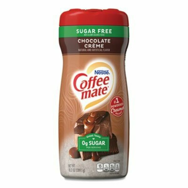 Nestle Coffeemate, SUGAR FREE CHOCOLATE CREME POWDERED CREAMER, 10.2 OZ, 6PK 59573CT